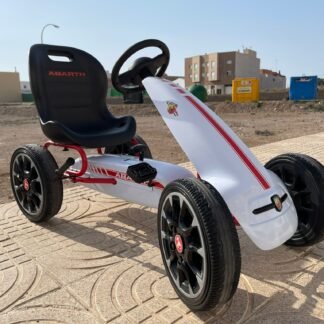 KART PEDALES PARA NIÑOS - MOD. ABARTH BLANCO